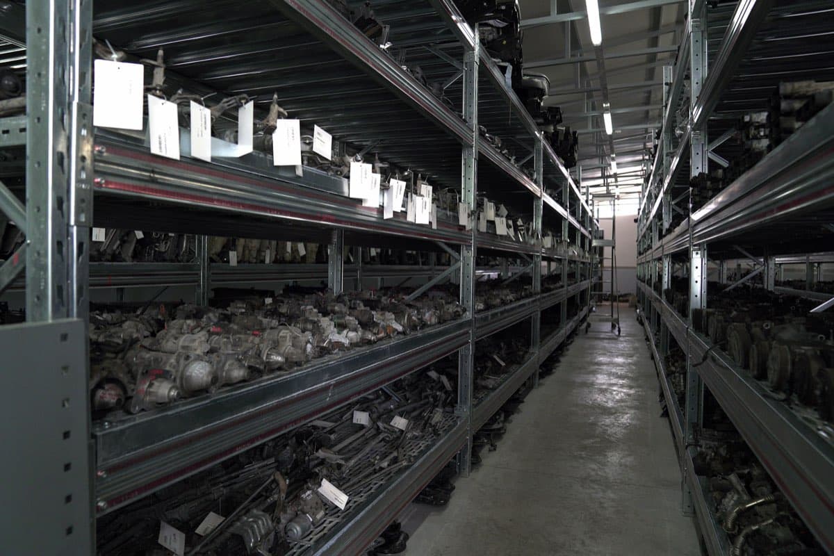 Magazzino ricambi Rosma Ecologica