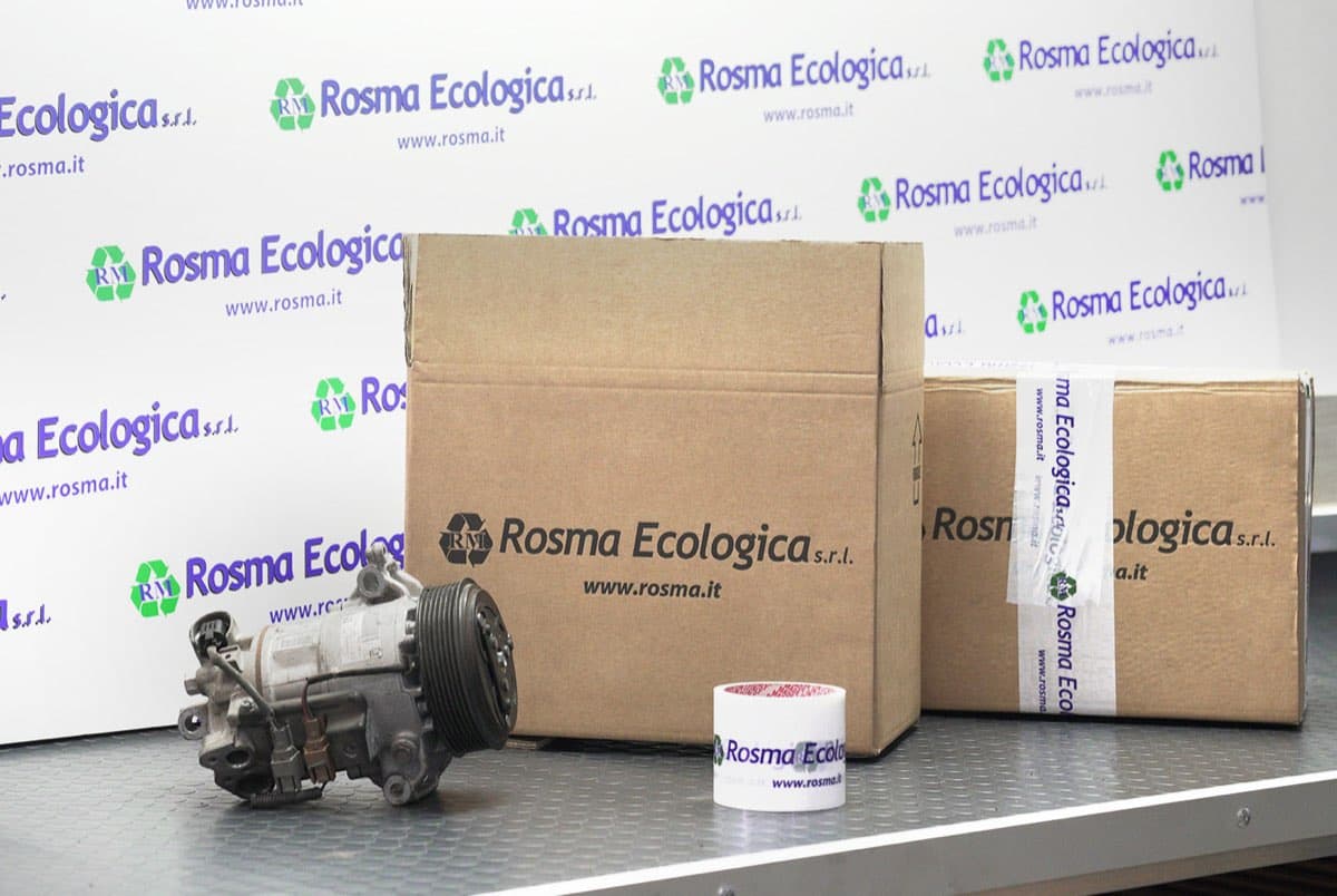 Ricambio imballato per la spedizione